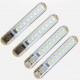 U18 8 x LEDs USB Rechargeable Portable Bar USB Light EDC LED Flashlight Night Light