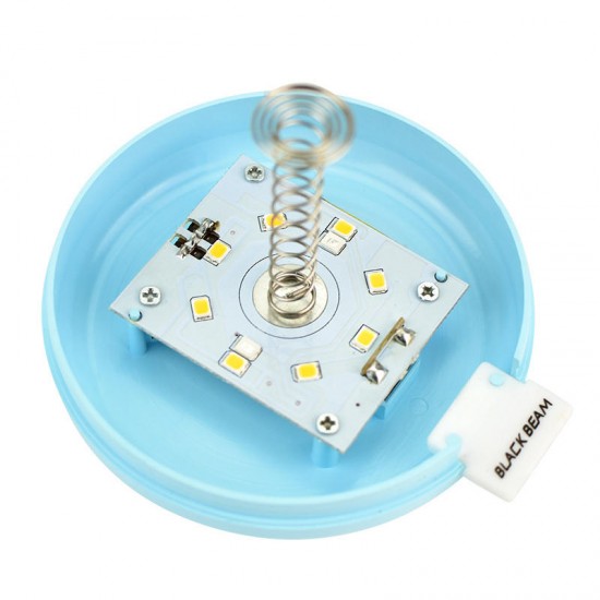 USB Chargeable Adjustable ABS 8*SMD LED Night Lamp Touch Night Light Built-in Magnet 500mAh Battery