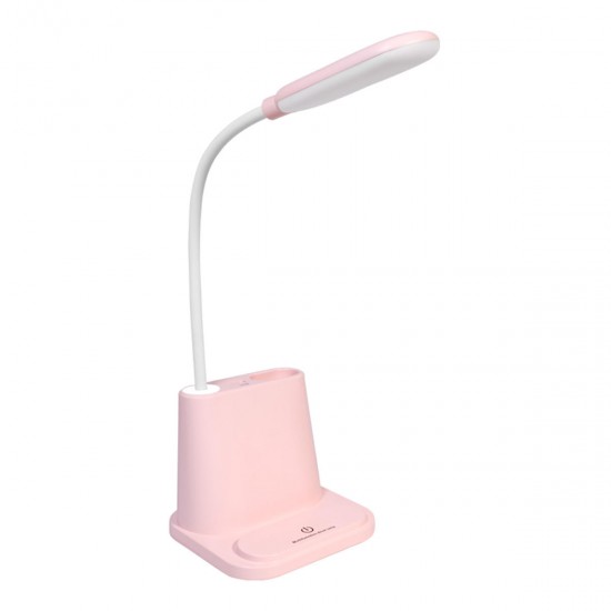 USB LED Desk Table Lamp Phone Charger Touch Reading Study Light Outdoor Camping Light With Pen Holder USB LED Desk Table Lamp Phone Charger Touch Reading Study Light Outdoor Camping Light With Pen Holder