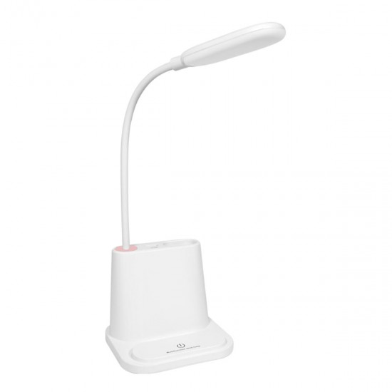 USB LED Desk Table Lamp Phone Charger Touch Reading Study Light Outdoor Camping Light With Pen Holder USB LED Desk Table Lamp Phone Charger Touch Reading Study Light Outdoor Camping Light With Pen Holder