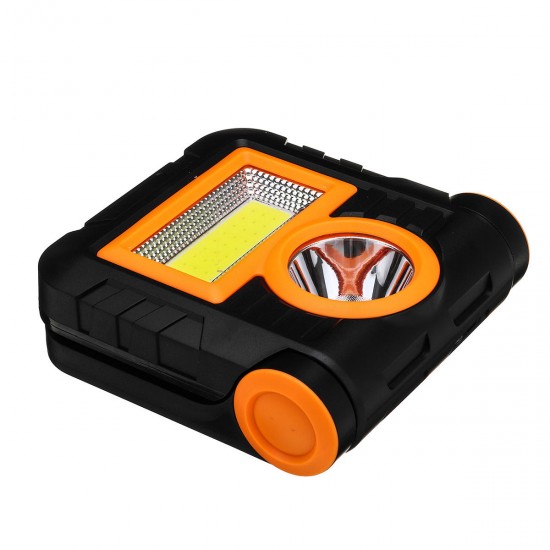 USB Rechargeable COB LED FloodLight Flashlight Outdoor Hunting Super Bright LED Work Light