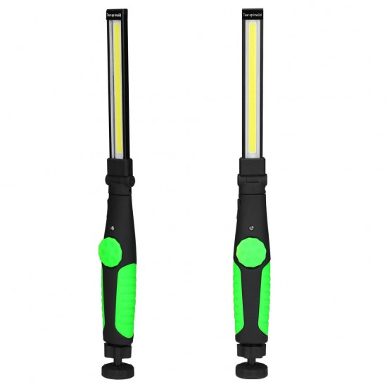 WY83 Upgraded Rotated Foldable Magnetic USB Rechargeable COB LED Flashlight COB Work Light