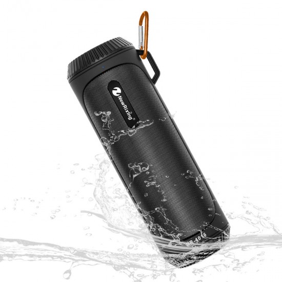 Wireless bluetooth 5.0+EDR TWS Soundbar 3D Stereo Speaker IPX4 Waterproof LED SOS Flashlight