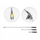021 69cm Flexible Telescoping Magnetic Pick Up Extendable Tool For Picking Screwdriver Nuts Screw with Flashlight LED Light