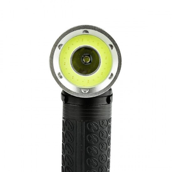 1305 T6+COB 1500Lumens Foldable Magnetic Tail LED Inspection Flashlight