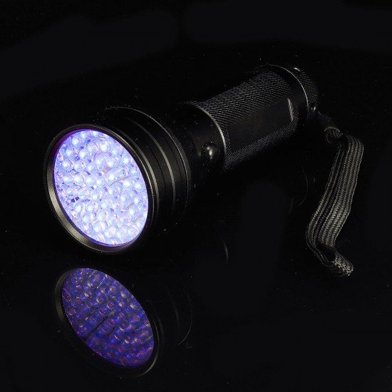 51 LED UV Scorpion Detector Hunter Finder Violet Blacklight Flashlight