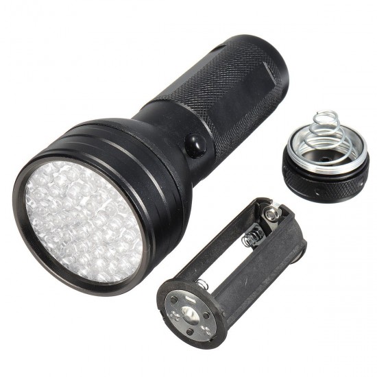 51 LED UV Scorpion Detector Hunter Finder Violet Blacklight Flashlight 51 LED UV Scorpion Detector Hunter Finder Violet Blacklight Flashlight