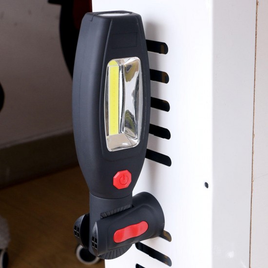 CL12 COB+LED Dual Light 180° Rotated Magnatic Base Multi-function Flashlight Work Light CL12 COB+LED Dual Light 180° Rotated Magnatic Base Multi-function Flashlight Work Light