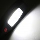 CL12 COB+LED Dual Light 180° Rotated Magnatic Base Multi-function Flashlight Work Light