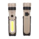 FL14 L2+COB 1800LM Multifunction Magnetic Bracket LED Flashlight 3 Modes USB Rechargeable Built-in Battery Waterproof Flashlight Work Light