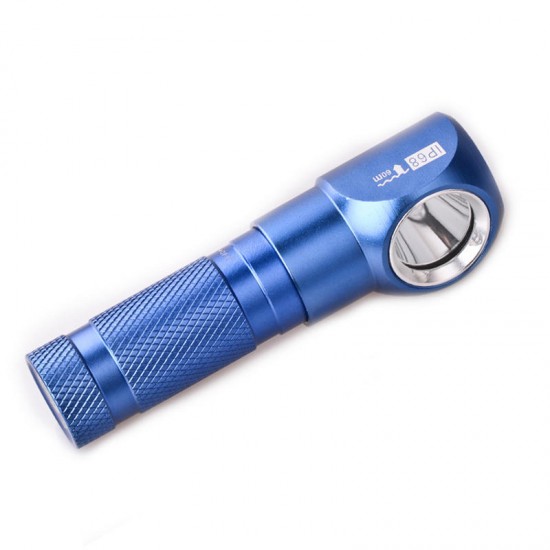 HX2 XP-G2 S3 1000LM Brightness Mini LED Flashlight With L Shape Head Light 18650