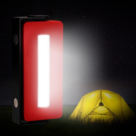 LED Work Lamp AAA Battery Flashlight 360 Rotate Magnetic Attraction Camping Light