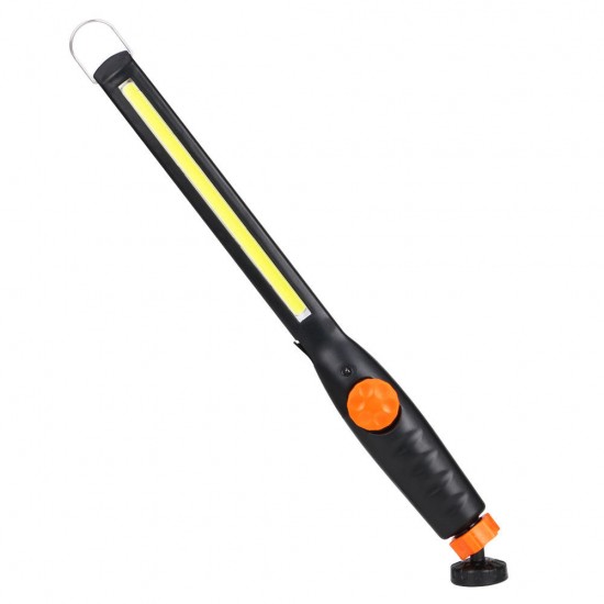 LF07 0-100% Stepless Dimming USB Rechargeable COB Work Light Mini Flashlight Magnetic Picker