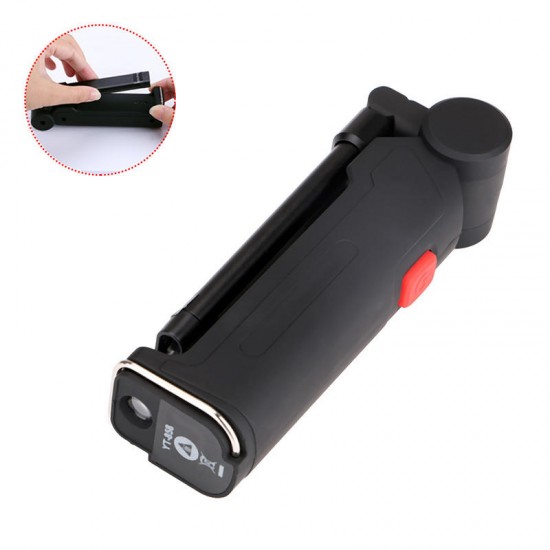 M270 Foldable Magnetic Tail USB Rechargeable COB Flashlight Work Lamp Light Mini Torch