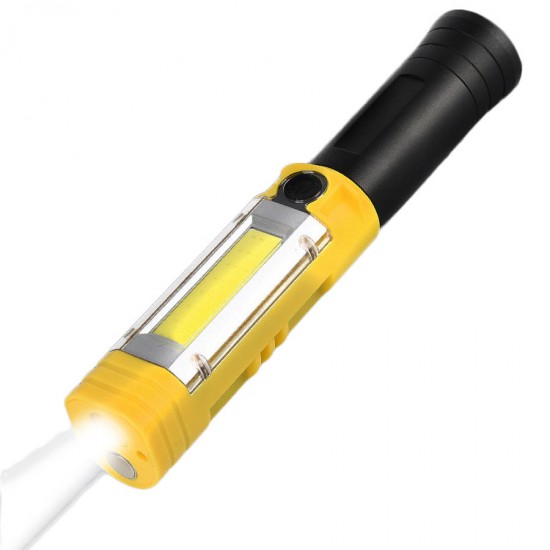 TG-S163 T6+COB 4Modes 500LM Front & Side Work Light Multifunction Magnetic Tail Flashlight AA TG-S163 T6+COB 4Modes 500LM Front & Side Work Light Multifunction Magnetic Tail Flashlight AA