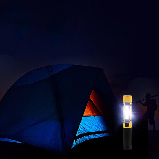 TG-S163 T6+COB 4Modes 500LM Front & Side Work Light Multifunction Magnetic Tail Flashlight AA TG-S163 T6+COB 4Modes 500LM Front & Side Work Light Multifunction Magnetic Tail Flashlight AA