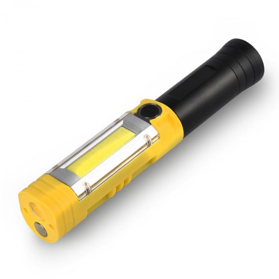 TG-S163 T6+COB 4Modes 500LM Front & Side Work Light Multifunction Magnetic Tail Flashlight AA TG-S163 T6+COB 4Modes 500LM Front & Side Work Light Multifunction Magnetic Tail Flashlight AA