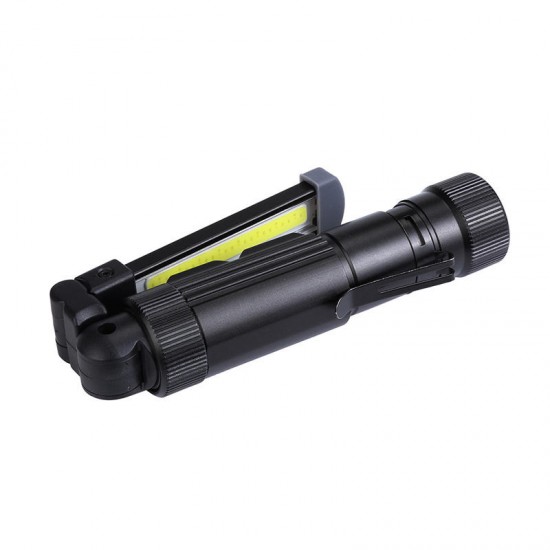 W549 LED+COB 5Modes 360°+180° Foldable Head Magnetic Tail USB Rechargeable Flashlight Work Light W549 LED+COB 5Modes 360°+180° Foldable Head Magnetic Tail USB Rechargeable Flashlight Work Light