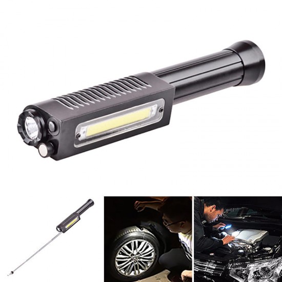 XA003 1*XP-G2 S3+COB 1000LM Magnetic Tail Signal Light Magnetic Grabber LED Flashlight