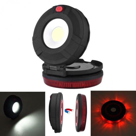 XD1 LED+COB Emergency Flashlight Magnetic Flares Flashing Warning Roadside Safety Worklight