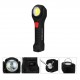 XPE+COB 360° Rotatable Head 7Modes USB Rechargeable 18650 LED Flashlight Outdoor Magnetic Work Light Emergency Light