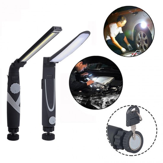 ZY12 360Degree Rotation Folding USB Rechargeable COB Emergency Worklight with Magnetic Flashlight Work Light ZY12 360Degree Rotation Folding USB Rechargeable COB Emergency Worklight with Magnetic Flashlight Work Light
