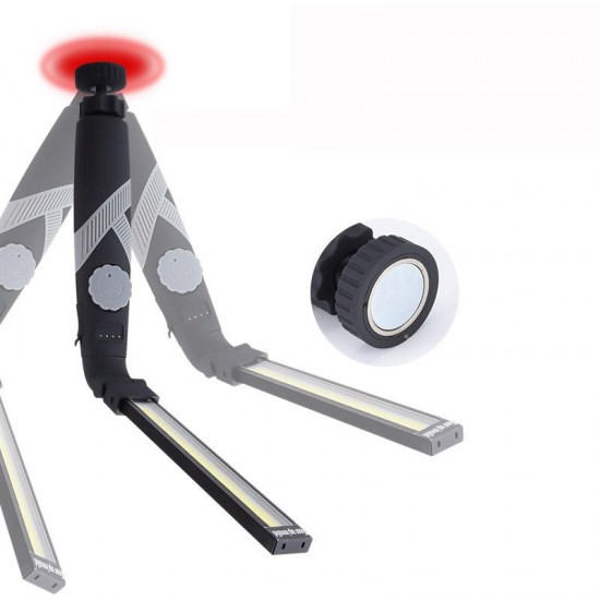 ZY12 360Degree Rotation Folding USB Rechargeable COB Emergency Worklight with Magnetic Flashlight Work Light ZY12 360Degree Rotation Folding USB Rechargeable COB Emergency Worklight with Magnetic Flashlight Work Light