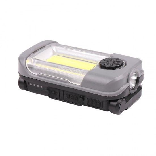 1805 XPG+COB LED Work Light 3 Modes USB Rechargeable Multifunction Magnet Emergency Flashlight for Camping Fishing Cycling LED Lamp
