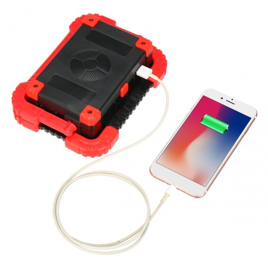 25C 40W LED COB USB Rechargeable Strong Floodlight Emergency Power Bank Waterproof Work Light For Outdoor Camping Hiking Fishing Emergency Car Repairing 25C 40W LED COB USB Rechargeable Strong Floodlight Emergency Power Bank Waterproof Work Light For Outdoor Camping Hiking Fishing Emergency Car Repairing