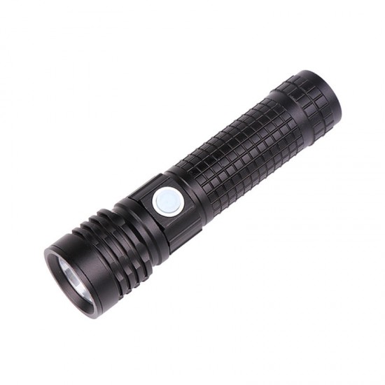 5001 3 in 1 T6+COB+LED 3 Modes Detachable Head Flashlight USB Rechargeable Magnet Tail Work Light Set