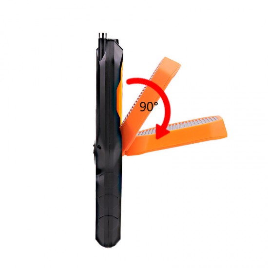 6302B COB + LED 4 Modes 90° Rotating Head Flashlight USB Rechargeable Work Light 6302B COB + LED 4 Modes 90° Rotating Head Flashlight USB Rechargeable Work Light