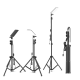 84*LEDs 1680LM 1.8m Height Adjustable LED Camping Light with Tripod 6500-7000K Brightness Stand Lantern Work Light For Camping Maintain Photography 84*LEDs 1680LM 1.8m Height Adjustable LED Camping Light with Tripod 6500-7000K Brightness Stand Lantern Work Light For Camping Maintain Photography