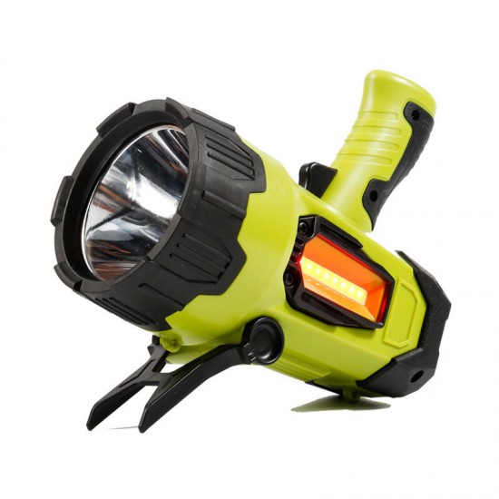 T6 LED+COB 19W Powerful Flashlight 4 Modes Spotlight 3 Modes Side Light Strong Searchlight Outdoor Camping Lamp