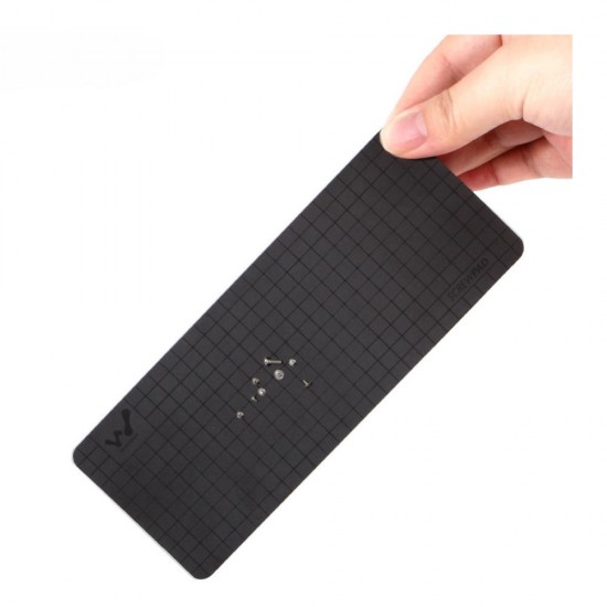 165 x 65mm Magnetic Memory Mat Chart Mini Soft Repair Work Pad Mobile Phone Repair Hand Tools