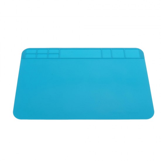 30x20cm Heat Insulation Silicone Pad Desk Mat Maintenance Platform BGA Soldering Repair Station Pad