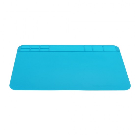 30x20cm Heat Insulation Silicone Pad Desk Mat Maintenance Platform BGA Soldering Repair Station Pad