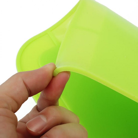 34x23cm Heat Resistant Silicone Pad Desk Mat Maintenance Platform Heat Insulation BGA Soldering Repair Station - Green 34x23cm Heat Resistant Silicone Pad Desk Mat Maintenance Platform Heat Insulation BGA Soldering Repair Station - Green
