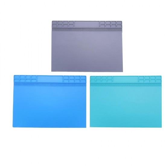 35x25cm Magnetic Heat Resistant Silicone Pad Desk Mat Maintenance Platform Heat Insulation BGA Soldering Repair Station 35x25cm Magnetic Heat Resistant Silicone Pad Desk Mat Maintenance Platform Heat Insulation BGA Soldering Repair Station