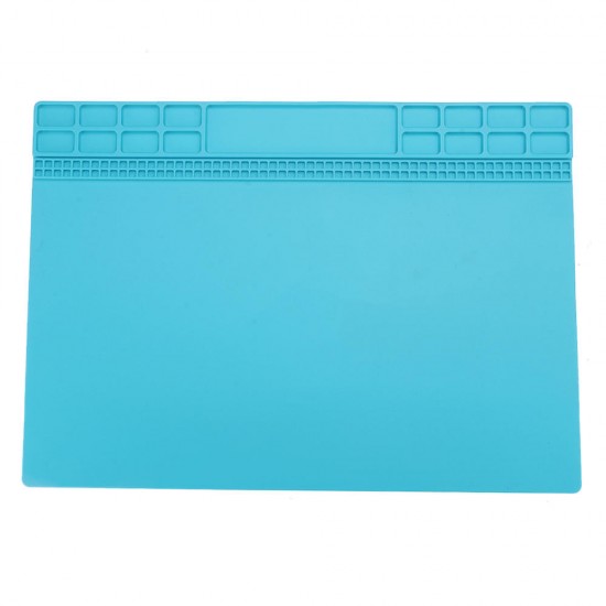 35x25cm Magnetic Heat Resistant Silicone Pad Desk Mat Maintenance Platform Heat Insulation BGA Soldering Repair Station