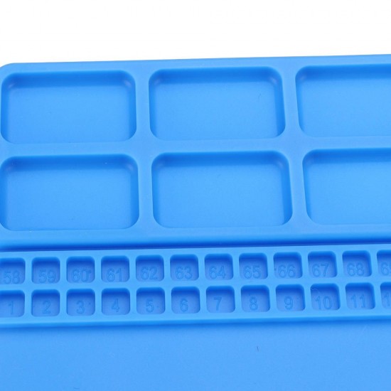 35x25cm Magnetic Heat Resistant Silicone Pad Desk Mat Maintenance Platform Heat Insulation BGA Soldering Repair Station 35x25cm Magnetic Heat Resistant Silicone Pad Desk Mat Maintenance Platform Heat Insulation BGA Soldering Repair Station