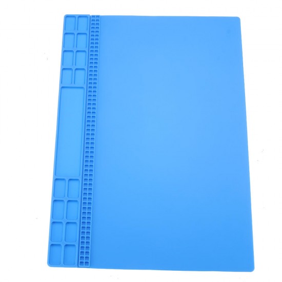 35x25cm Magnetic Heat Resistant Silicone Pad Desk Mat Maintenance Platform Heat Insulation BGA Soldering Repair Station