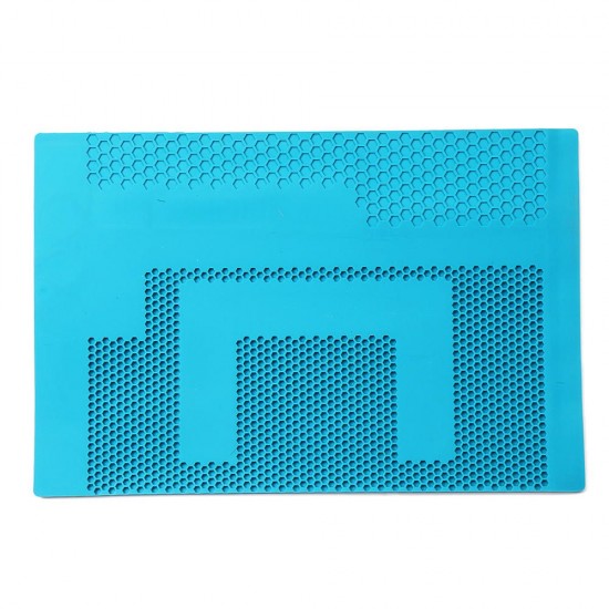 45x30cm Heat Resistant Silicone Pad Desk Mat Maintenance Platform Heat Insulation BGA Soldering Repair Station Pad