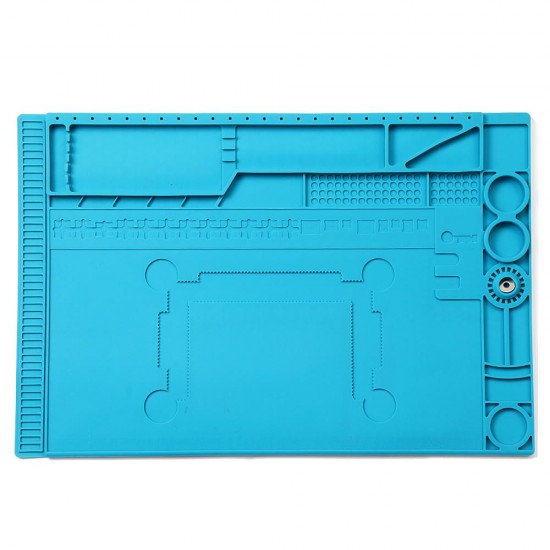 45x30cm Heat Resistant Silicone Pad Desk Mat Maintenance Platform Heat Insulation BGA Soldering Repair Station Pad