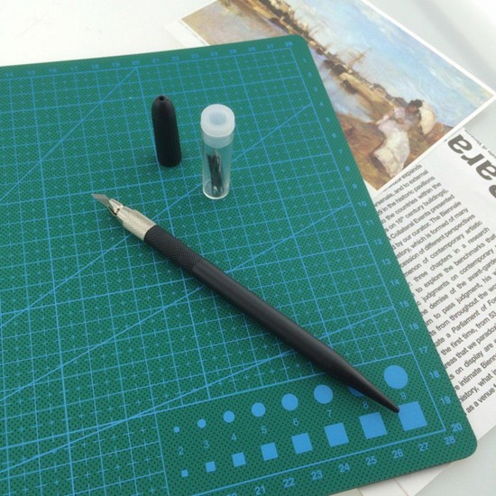 A2 PVC Double Printed Self Healing Cutting Mat Craft Quilting Scrapbooking Board