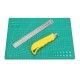 A4 Cutting Craft Mat Double-sided Non Slip Printed Grid Quality Cutting Soldering Practice Board 22cm*30cm A4 Cutting Craft Mat Double-sided Non Slip Printed Grid Quality Cutting Soldering Practice Board 22cm*30cm