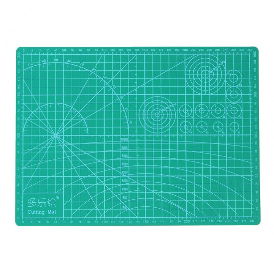 A4 Cutting Craft Mat Double-sided Non Slip Printed Grid Quality Cutting Soldering Practice Board 22cm*30cm