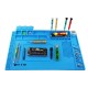 S160 Magnetic Heat Insulation Silicone Pad Desk Mat Maintenance Platform BGA Soldering Repair Station