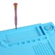 45x30cm Magnetic Heat Insulation Silicone Pad Desk Mat Maintenance Platform with Magnetic Section for BGA Soldering Repair Station 45x30cm Magnetic Heat Insulation Silicone Pad Desk Mat Maintenance Platform with Magnetic Section for BGA Soldering Repair Station