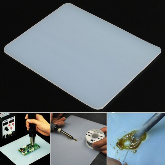 Heat Resistant Insulator Pad Mat Heat Gun BGA Soldering Platform 230mm x 180mm x 3mm