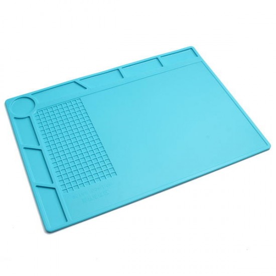 Heat Resistant Silicone Pad Desk Mat Heat Insulation Maintenance Platform BGA Soldering Repair Station - 5 Styles for Option